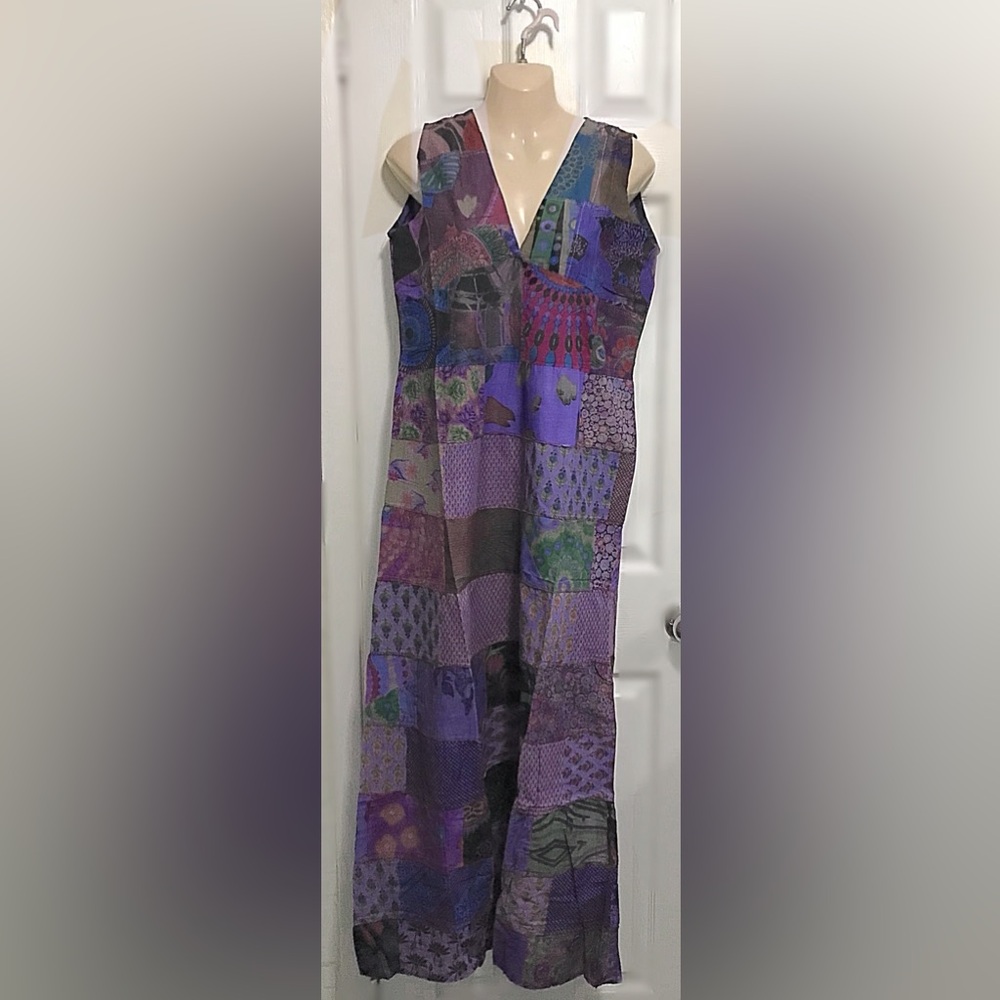 Colorful Patchwork Dress